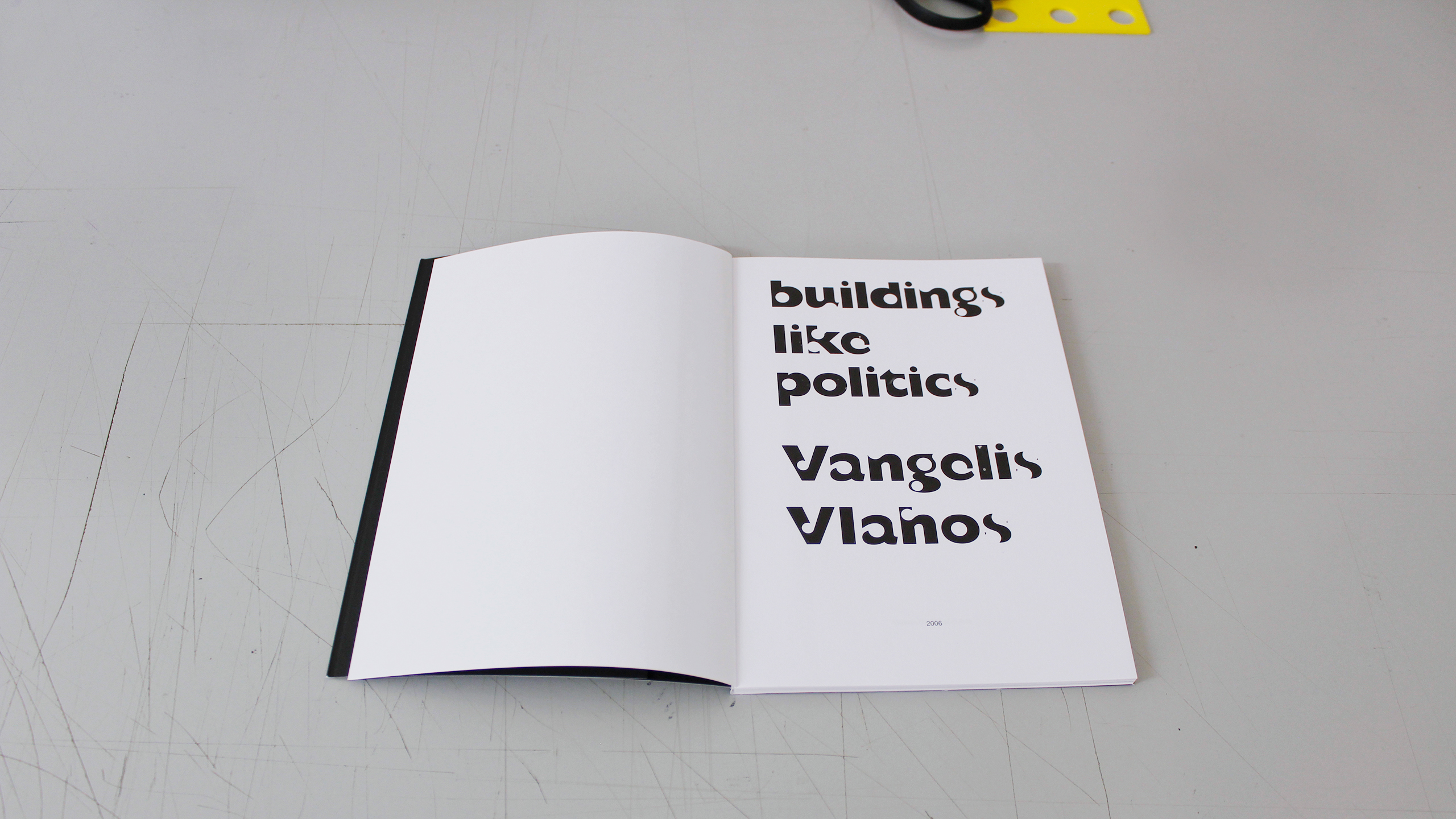 Buildings Like Politics ~ Vangelis Vlahos