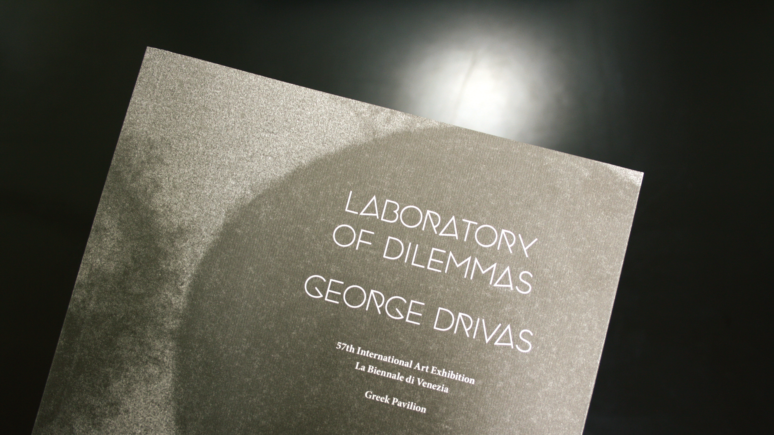Laboratory of Dilemmas ~ George Drivas ~ Greek Pavilion at the 57th La Biennale di Venezia