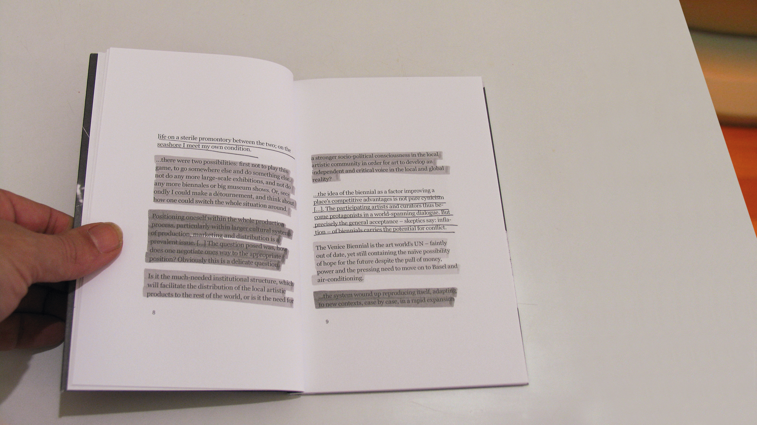 Suggestions for the Destruction of Athens – A Handbook ~ 1st Athens Biennale 2007