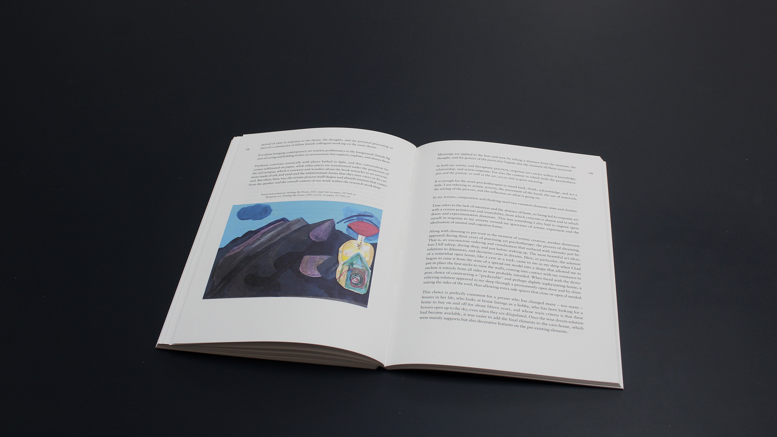 The Art of Response: Dwelling. Art-Based Research on Art Psychotherapy ~ Maria Konti and Elisabeth Ioannides