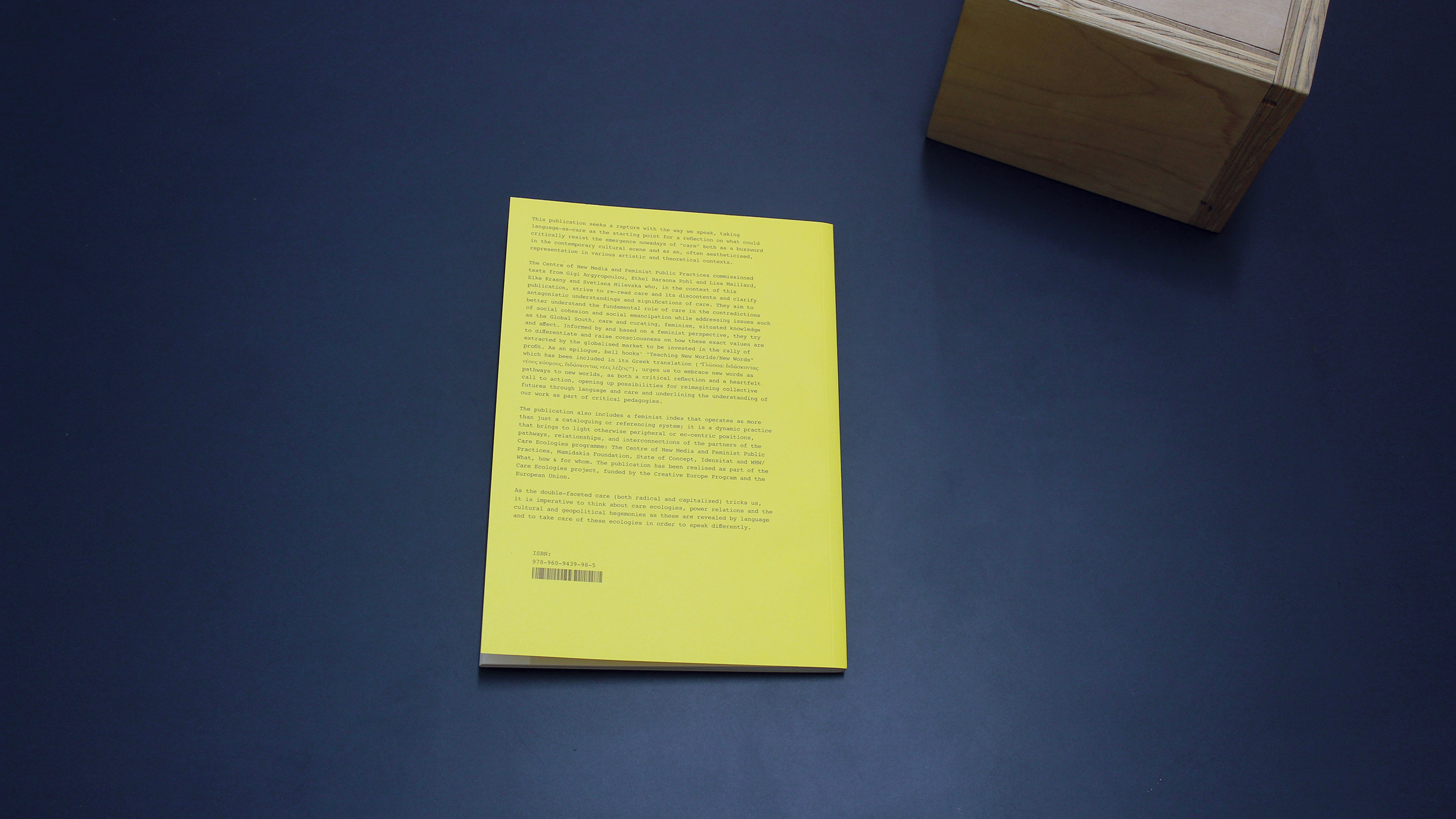 Care in Conflict: Artistic Reflections on Broken Worlds/Words ~ Centre of New Media and Feminist Public Practices
